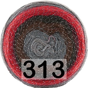 Пряжа Kamgarn Cake Silver Papatya