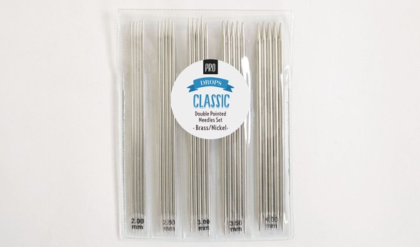 Набор чулочных спиц длиной 15см DROPS