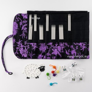 HiyaHiya Набор чулочных спиц Steel Combined DPN