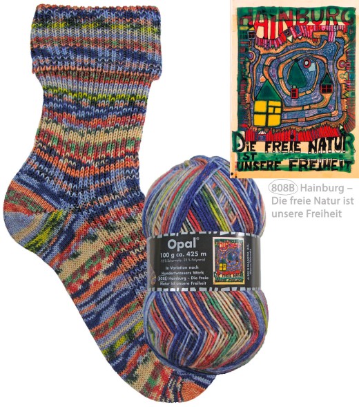 Пряжа Opal Hundertwasser