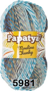 Пряжа Kamgarn MOULINE CHUNKY PAPATYA