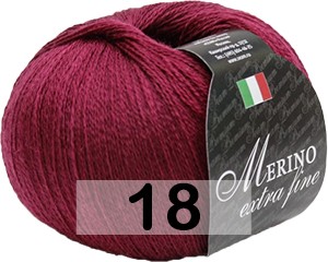 Пряжа Сеам Merino Extra Fine