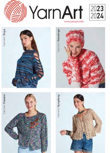 Каталоги цветов Yarnart 2021-2024