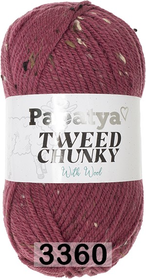 Пряжа Kamgarn TWEED CHUNKY PAPATYA