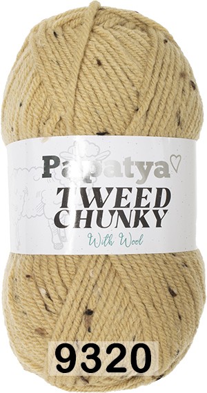 Пряжа Kamgarn TWEED CHUNKY PAPATYA