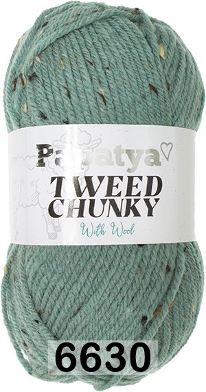 Пряжа Kamgarn TWEED CHUNKY PAPATYA