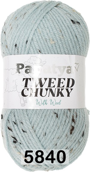 Пряжа Kamgarn TWEED CHUNKY PAPATYA