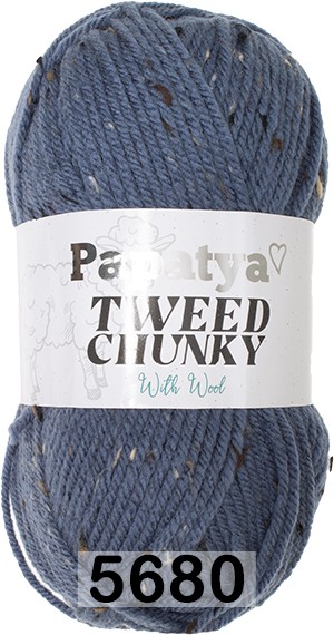 Пряжа Kamgarn TWEED CHUNKY PAPATYA
