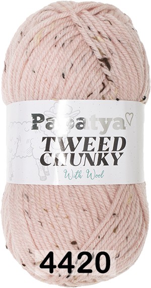 Пряжа Kamgarn TWEED CHUNKY PAPATYA