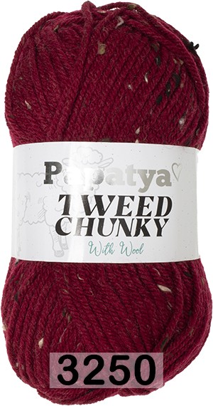 Пряжа Kamgarn TWEED CHUNKY PAPATYA
