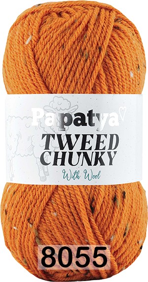 Пряжа Kamgarn TWEED CHUNKY PAPATYA
