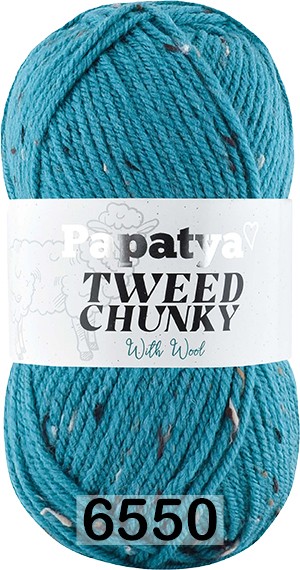 Пряжа Kamgarn TWEED CHUNKY PAPATYA