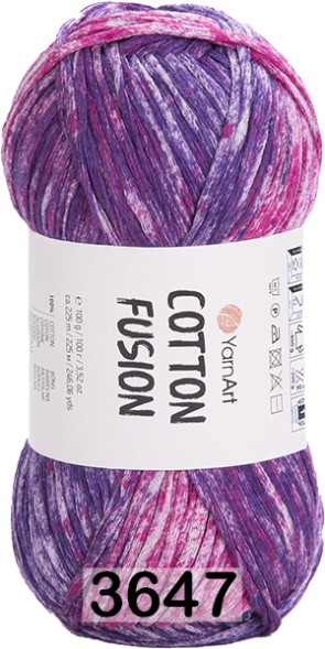 Пряжа YarnArt Cotton Fusion