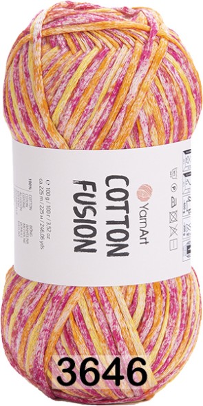 Пряжа YarnArt Cotton Fusion