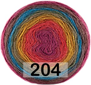 Пряжа Kamgarn Cake Papatya