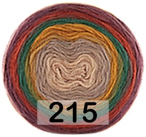 Пряжа Kamgarn Cake Papatya