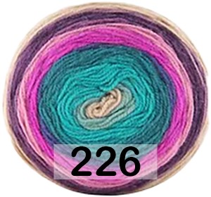 Пряжа Kamgarn Cake Papatya