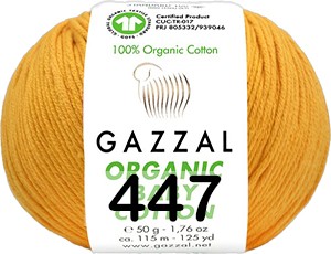 Пряжа Gazzal Organic Baby Cotton в Липецке
