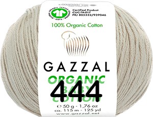 Пряжа Gazzal Organic Baby Cotton в Липецке