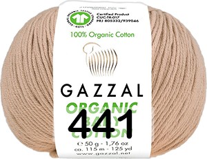 Пряжа Gazzal Organic Baby Cotton в Липецке