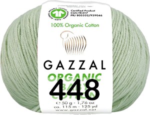 Пряжа Gazzal Organic Baby Cotton в Липецке