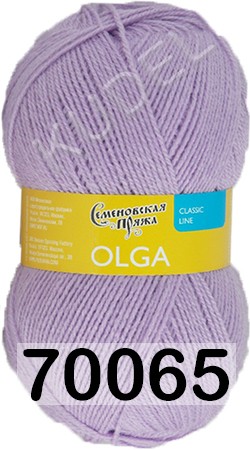 Пряжа Семеновская Olga / Ольга ПШ