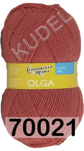 Пряжа Семеновская Olga / Ольга ПШ
