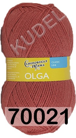 Пряжа Семеновская Olga / Ольга ПШ