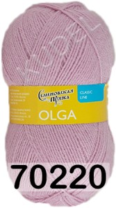 Пряжа Семеновская Olga / Ольга ПШ