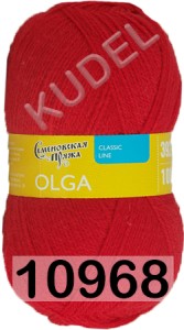 Пряжа Семеновская Olga / Ольга ПШ
