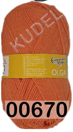 Пряжа Семеновская Olga / Ольга ПШ