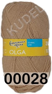 Пряжа Семеновская Olga / Ольга ПШ