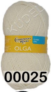 Пряжа Семеновская Olga / Ольга ПШ