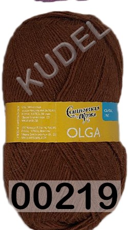 Пряжа Семеновская Olga / Ольга ПШ