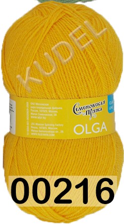 Пряжа Семеновская Olga / Ольга ПШ