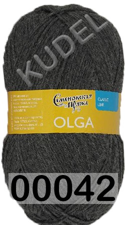 Пряжа Семеновская Olga / Ольга ПШ