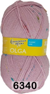 Пряжа Семеновская Olga / Ольга ПШ