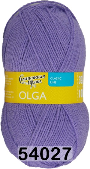 Пряжа Семеновская Olga / Ольга ПШ