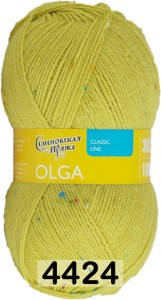 Пряжа Семеновская Olga / Ольга ПШ