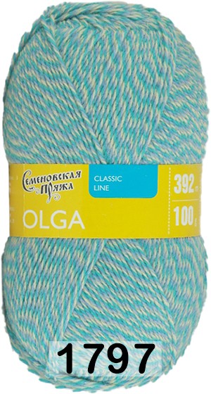 Пряжа Семеновская Olga / Ольга ПШ
