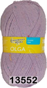 Пряжа Семеновская Olga / Ольга ПШ