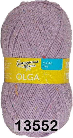 Пряжа Семеновская Olga / Ольга ПШ