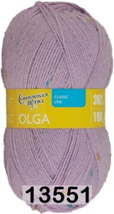 Пряжа Семеновская Olga / Ольга ПШ