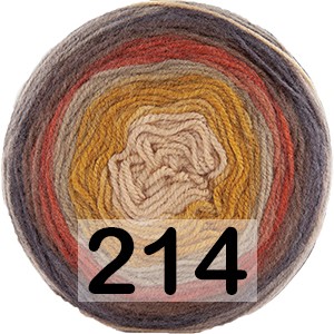 Пряжа Kamgarn Cake Wool Papatya