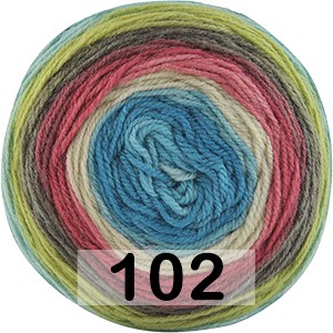 Пряжа Kamgarn Cake Wool Papatya