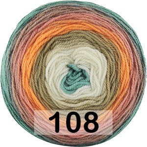 Пряжа Kamgarn Cake Wool Papatya