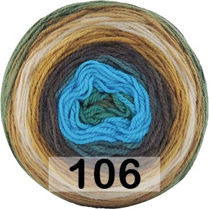 Пряжа Kamgarn Cake Wool Papatya