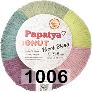 Пряжа Kamgarn DONUT WOOL BLEND