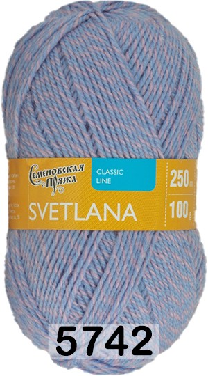 Пряжа Семеновская Svetlana / Светлана ПШ