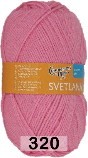 Пряжа Семеновская Svetlana / Светлана ПШ